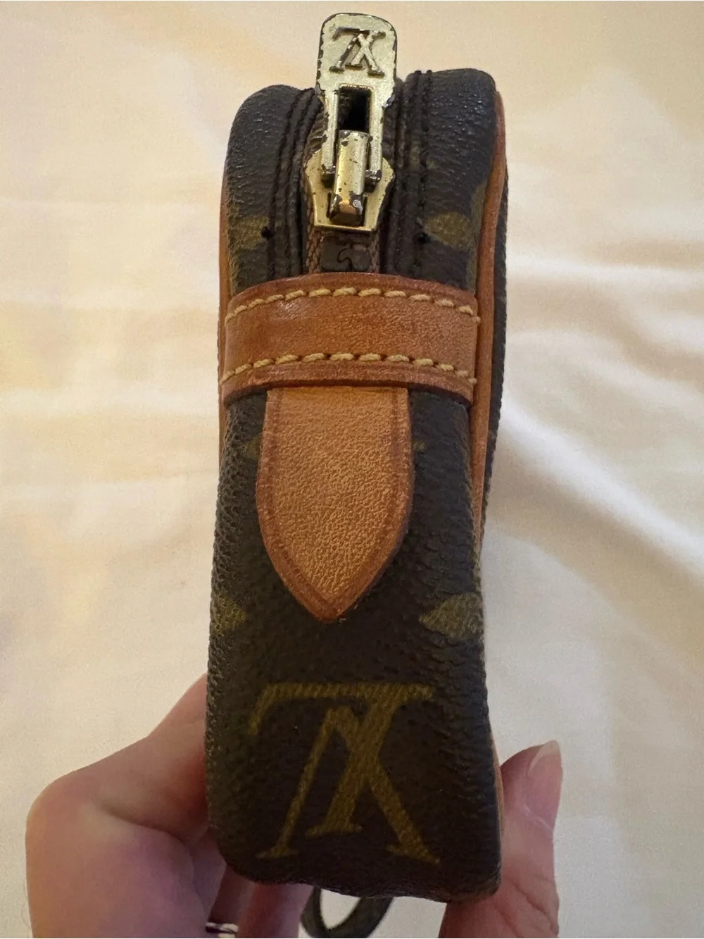 Authentic Louis Vuitton Monogram Marly Dragone PM Clutch Handbag